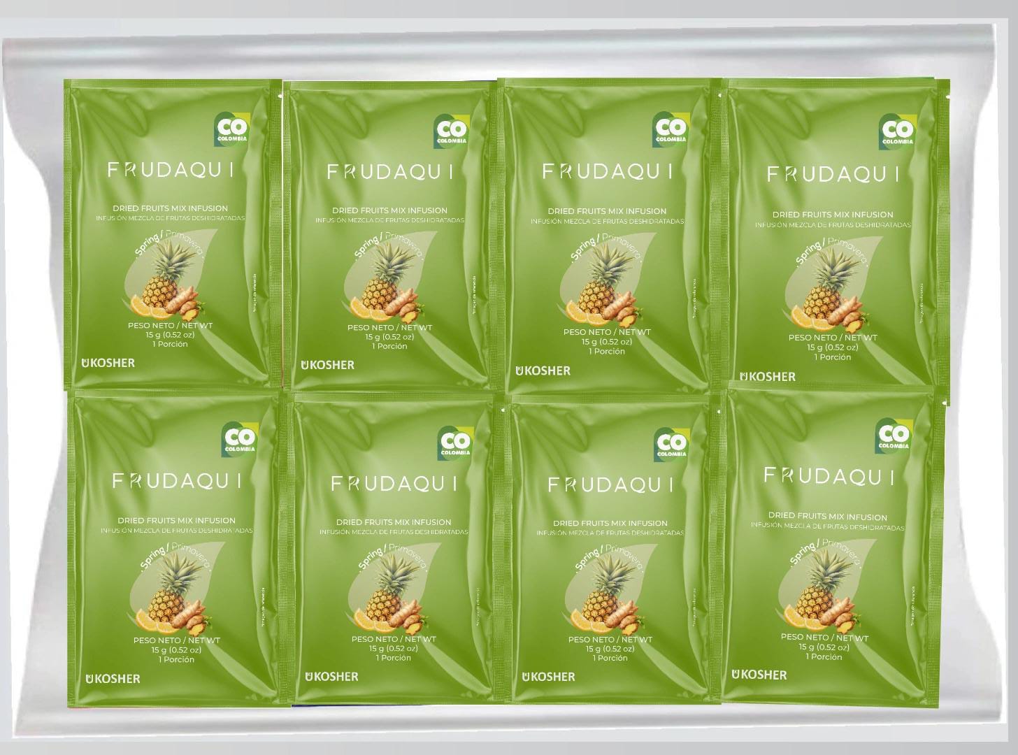 INFUSIÓN DE FRUTAS DESHIDRATADAS 15g X 16 Uds PRIMAVERA